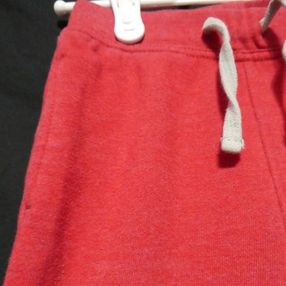 GUESS LOS ANGELES medium (5/6) red sweatpants w/ front pockets, EUC - Picture 3 of 11